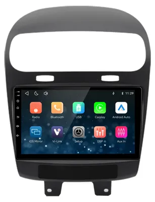 Produktbild von 9 Zoll Plug & Play Autoradio für Fiat Freemont Dodge Journey 2012-2020 CarPlay Android Auto Bluetooth Navigation Lenkradsteuerung Linux