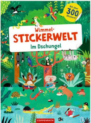Produktbild von Wimmel-Stickerwelt – Im Dschungel: Mit über 300 Stickern