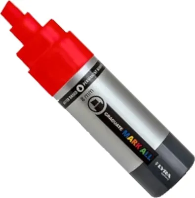 Produktbild von Lyra Graduate Mark Permanent Markierungsstift 8 mm Red 1 stk