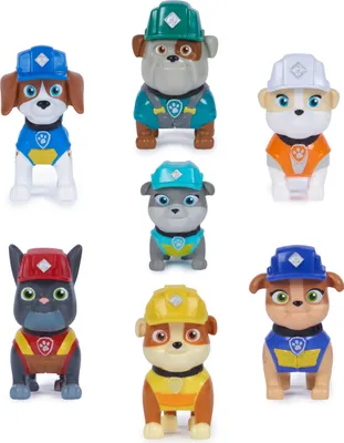 Produktbild von Rubble & Crew - Spielfiguren-Geschenkset mit 7 Hundefiguren zum Sammeln, 3 Jahr(e), Mehrfarbig