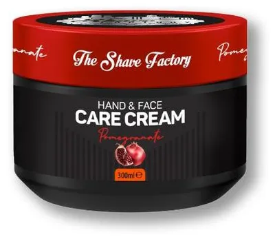 Obrázok produktu pre The Shave Factory krém na ruky a tvár s vôňou granátového jablka 300ml