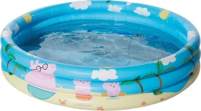 Produktbild von aufblasbares Becken Peppa Pig100 x 23 cm blau