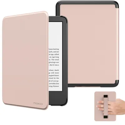 Image de Étui MoKo pour Kindle 6" (11e génération, 2024/2022), couleur rose or