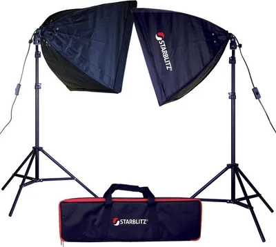 Zdjęcie produktu dla Zestaw światła ciągłego STARBLITZ Photo Video SKITBULB60