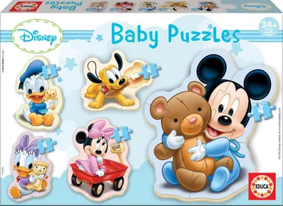 Image de Puzzle 5x 3-5 pièces Baby Mickey 13813