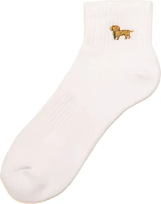 Produktbild von KRAWATTENDACKEL Sneakersocken - verschiedene Farben 003 Weiß 41 - 46