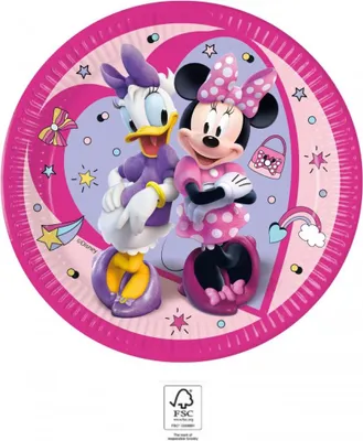 Immagine prodotto di Piatto di carta Minnie 23 cm ø | 8 pezzi