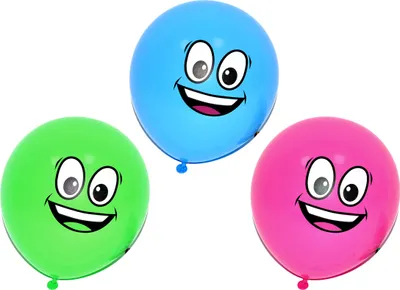 Immagine prodotto di Palloncino gonfiabile 30 cm – Set da 10, faccia