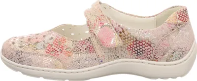 Produktbild von Waldläufer Henni, Halbschuh, Klett, Summer (Nubukleder), rosa,  Pro-Aktiv Fussbett, Weite H 496325-164-264 42