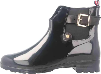 Produktbild von Inselhauptstadt Gummistiefel in Übergrößen Schwarz KLAW20-29 große Damenschuhe