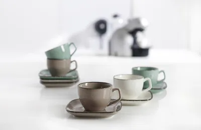 Produktbild von Espressotasse 80ml 6er Set Casa blau