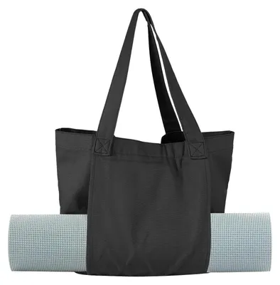 Productafbeelding van Canvas Yogatas met Grote Capaciteit - Sporttas voor Yoga en Fitness