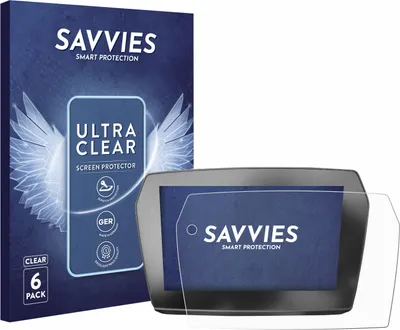 Produktbild von 6x Für Voge 525DSX 2025 Schutzfolie Savvies Displayschutz Display Schutz Folie Klar Transparent