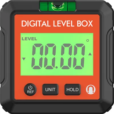 Produktbild von Digitaler Winkelsucher, elektronisches Wasserwaagenwerkzeug mit LCD-Wasserwaage und Magnetfuss fuer Holzbearbeitungs- und Baumaschinen