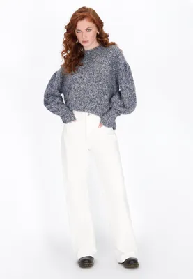 Produktbild von SAPORTA damen pullover - marinebrandmelange, M/L