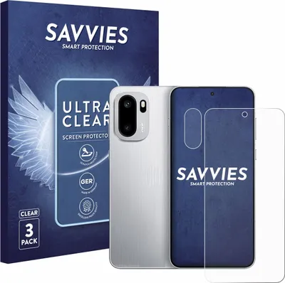 Produktbild von 6x Für OnePlus 15R (Display+Kamera) Schutzfolie Savvies Displayschutz Display Schutz Folie Klar Transparent