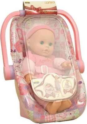 Zdjęcie produktu dla Dromader 00385 Lalka 29 Cm Z Fotelikiem
