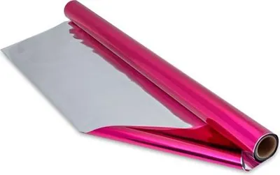 Obrázek produktu pro Fólie metalizovaná růžová 70X100 50ARK.
