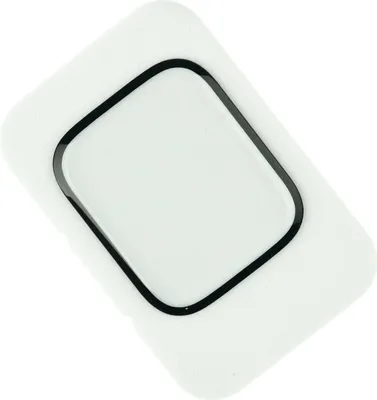 Produktbild von Displayglas für Apple Watch 7 8 9 schwarz - 41 mm + OCA