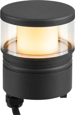 Zdjęcie produktu dla BIG WHITE (SLV) M-POL S Głowica słupkowa, antracyt, 11 W, 470/510 lm, 2700/3000 K, CRI90 1006383