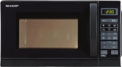 Immagine prodotto di Sharp R-642BKW Superficie piana Microonde combinato 20 L 800 W Nero