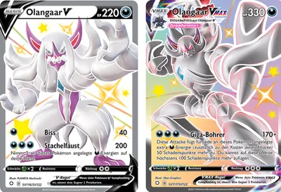 Produktbild von Olangaar V & Olangaar VMAX Secret Rare SET Glänzendes Schicksal SV116-SV117/SV122 Sammelkarten Pokemon Einzelkarten