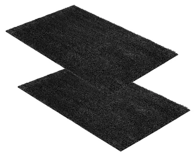Immagine prodotto di Tappetini Astra per interni QUARZIT, set da 2, antracite, 40 x 60 cm