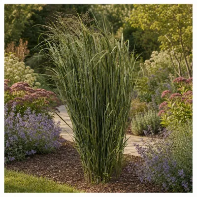Produktbild von Stauden Gänge 3 x Panicum virgatum 'Northwind' im 1 Liter Topf - Reisen Rutenhirse - TOP SORTE / EXTREM AUFRECHT - Perfekt für als Sichtschutz