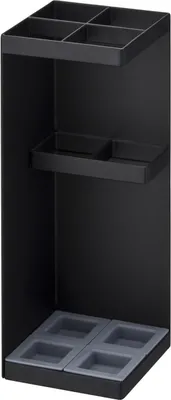 Produktbild von Yamazaki Schirmständer Regenschirmständer schwarz Metall klein modern platzsparend 11x30x11cm "SMART"