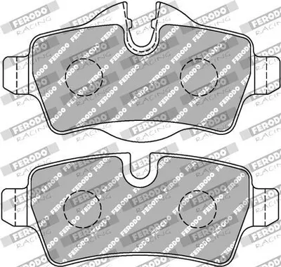 Produktbild von FERODO RACING Bremsbeläge Satz Hinten Bremsklötze für MINI Schrägheck (R56) FCP1975H