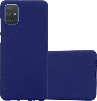 Produktbild von Cadorabo Schutzhülle für Samsung Galaxy A71 4G Hülle in Blau Handyhülle TPU Etui Cover Case