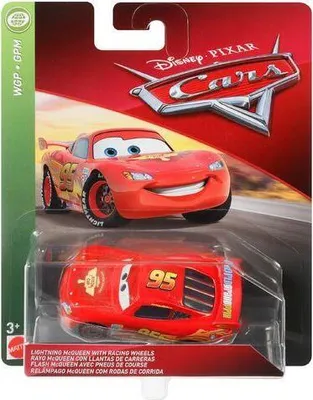 Produktbild von Mattel DXV29, FLM20 - Disney Pixar Cars Die-Cast Lightning McQueen with Racing Wheels