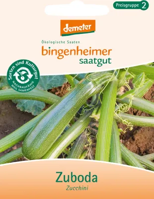 Produktbild von Bingenheimer Saatgut Zucchini Zuboda 1 Stück