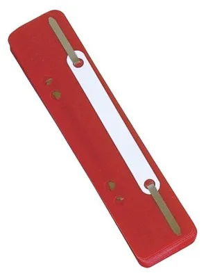 Produktbild von DURABLE Heftstreifen Flexi rot 25er 10 Stück Verkaufseinheit 663414 4005546600376