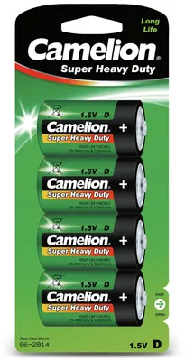 Produktbild von CAMELION Mono-Batterie Super Heavy Duty 4 Stück
