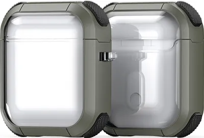 Produktbild von Mobigear Shockproof  Apple AirPods 2 Hardcase Hülle - Grün