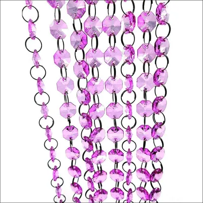 Immagine prodotto di Tenda per porte, 1 x 10 metri, in acrilico da 14 mm, ideale per decorazioni di feste