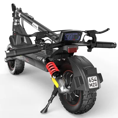 Produktbild von E-Scooter Elektroroller mit ABE-Zulassung, zwei Motoren, 80 km Reichweite Geeignet für alle Geländearten,MAX 35° Steigung