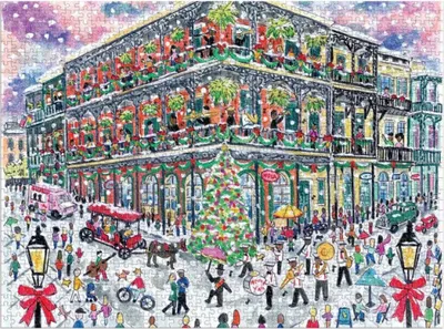 Produktbild von GALISON Puzzle Weihnachten in New Orleans 1000 Teile
