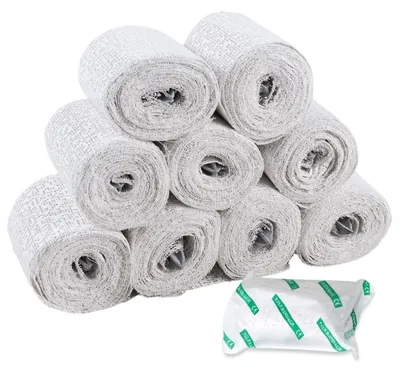 Imagen del producto de Molde de yeso para el vientre de embarazada, 7,5 x 270 cm, juego de 10 piezas, de secado rápido, ideal para el embarazo