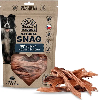 Produktbild von DOG SNAQ 99165 Ergänzungsfuttermittel für Hunde - getrocknete Rindfleischsehne 100G