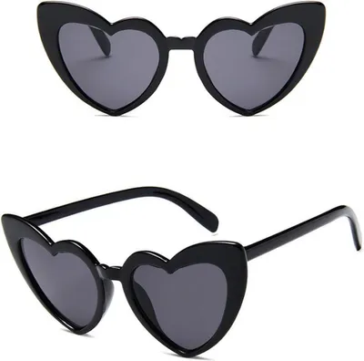 Image de Go Go Gadget – Lunettes de soleil tendance – Forme de cœur – Lunettes en forme de cœur