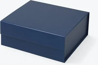 Zdjęcie produktu dla Pudełko Magnetyczne Na Prezent Granatowe 200x200x75mm (zew.) B6