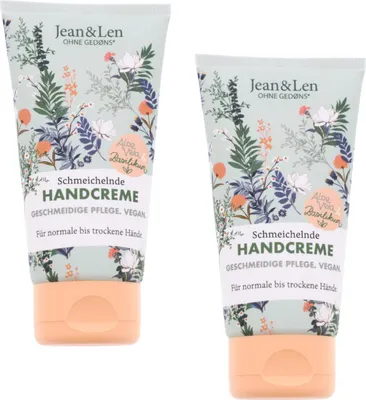 Produktbild von 2x Jean & Len Schmeichelnde Handcreme je 75ml Handpflege trockene Haut