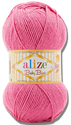 Produktbild von Alize 1x 100g Baby Best Wolle, Antipilling, Uni, Häkeln, Stricken (157)