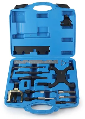 Imagen del producto de Solidchoice - Juego de 18 herramientas para la correa de distribución, compatible con diversos modelos de motores