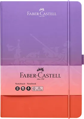 Produktbild von Faber-Castell Notizbuch Punchy Melon dotted 194 Seiten 145x210mm