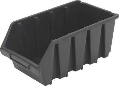 Produktbild von Sichtlagerkästen Ergobox 4, schwarz