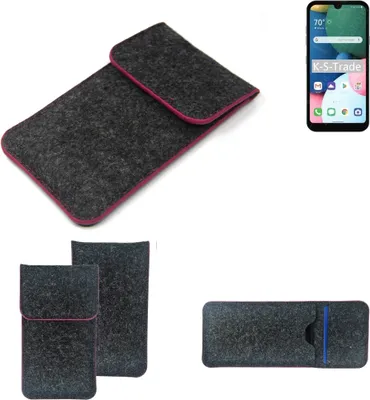 Produktbild von K-S-Trade Handy Schutz Hülle kompatibel mit LG Electronics Fortune 3 Schutzhülle Handyhülle Filztasche Pouch Tasche Case Sleeve Filzhülle
