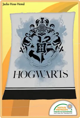 Produktbild von Decke Harry Potter Hogwarts Gr. 130x170cm